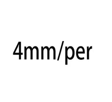 4mm Genuine14K 585 белого и желтого золота Push Back 8 мм 4ctw F цвет тесты положительный Выращенный в лаборатории Муассанит diamond серьги для женщин - Цвет камня: 4mm