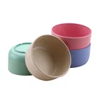 Миска из пшеничной соломы для детского питания, 1 шт., тренировочные тарелки, Экологически чистая, детская, симпатичное блюдо, тарелка, Экологичная посуда NTY0021