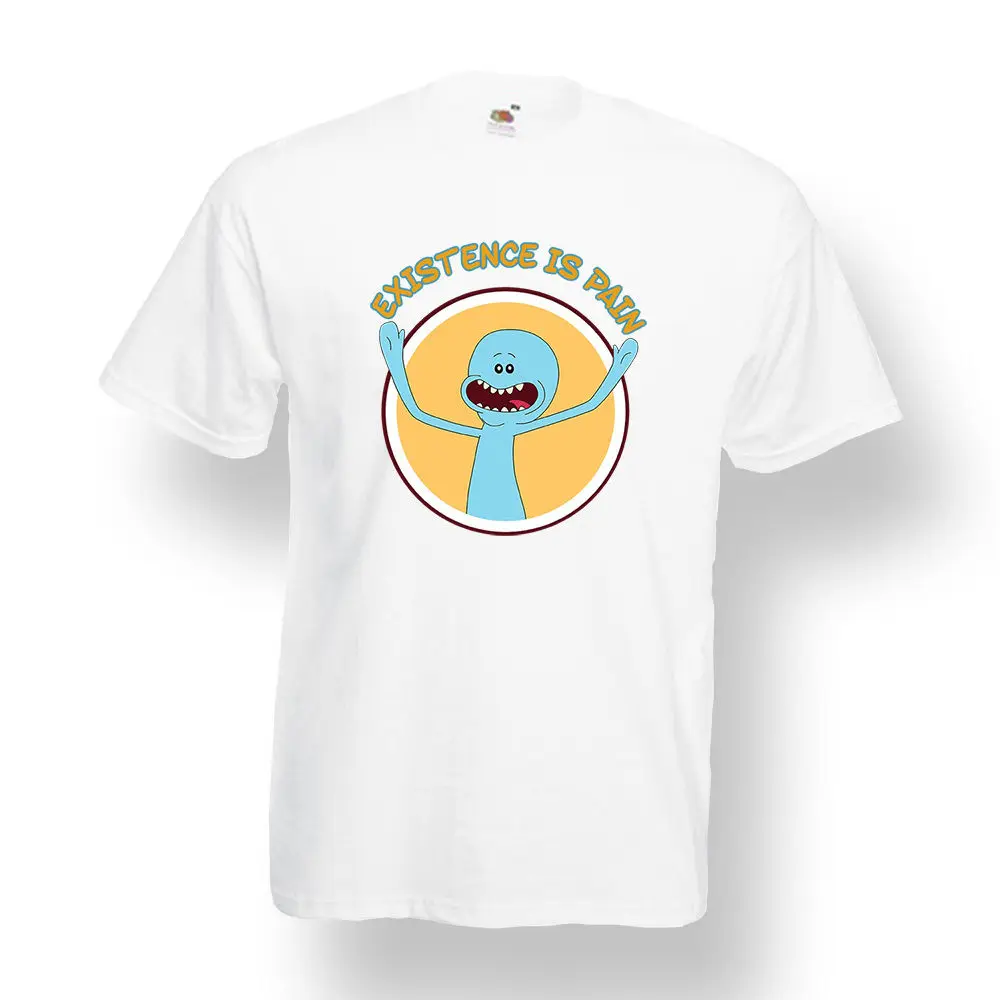 Футболка Рик и Морти &quotexperience is Pain&quot Mr. Meeseeks Мужская рубашка для взрослых S XXL