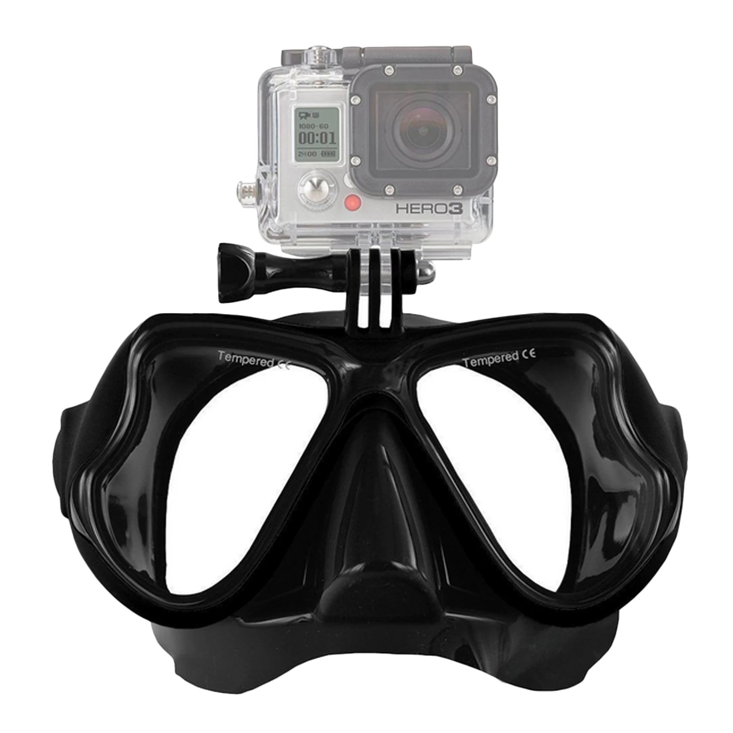 Силиконовая маска для подводного плавания Gosear плавательные очки оборудование