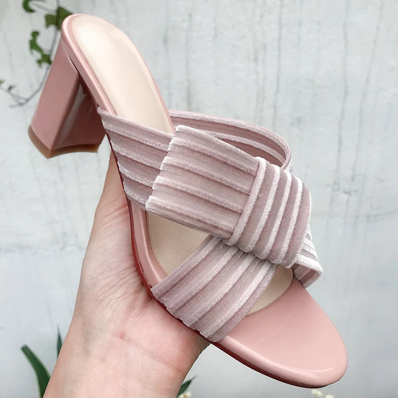 Модная летняя обувь высокого качества женские летние сандалии с открытым носком