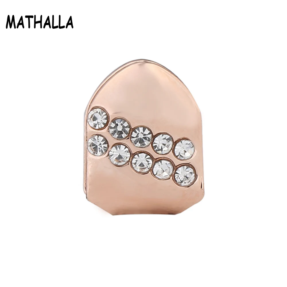 MATHALLA в стиле хип-хоп зубы гриль для хэллоуина украшения рождественской вечеринки
