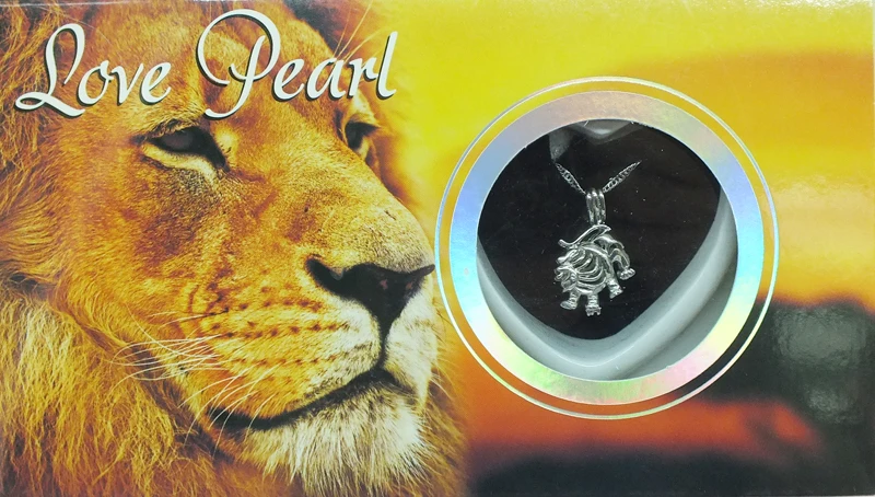 Классический подарок 1 шт. дикие животные пожелания жемчуг комплект цепочка