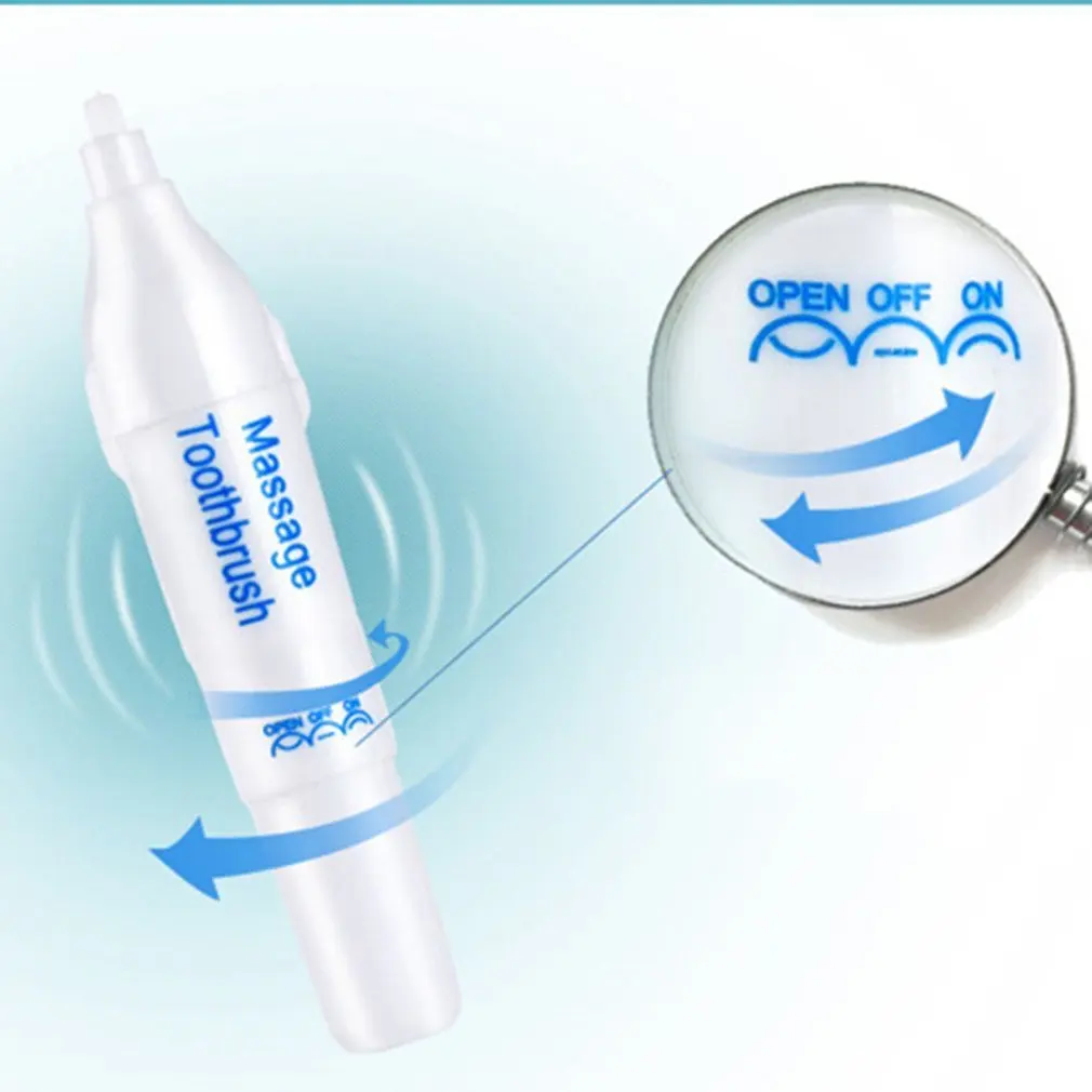 Компактный Размеры 3 шт./компл. Электрический Зубная щётка Водонепроницаемый