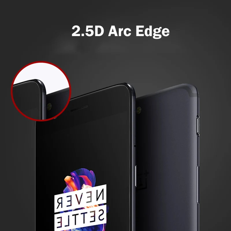 MAKAVO закаленное стекло для OnePlus 5 5T защита экрана 2.5D полное покрытие Защитная