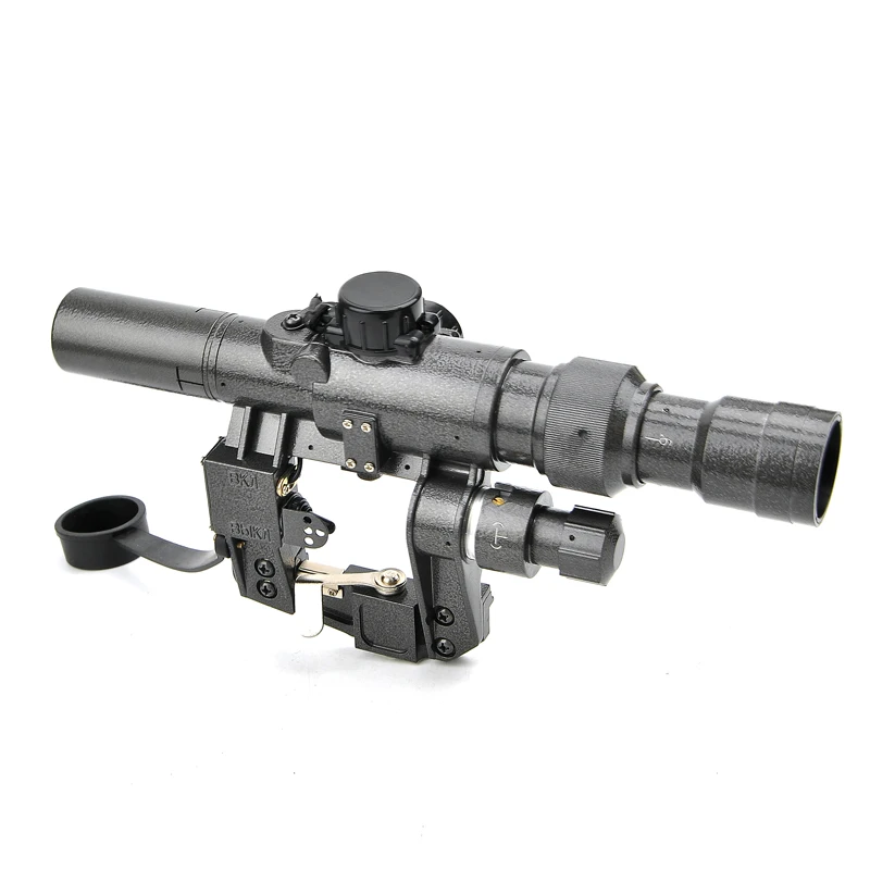 Драгунов SVD POS 3-9X24 подсвеченный красным охотничий прицел стеклянный тактический прицел оптика прицелы стрельба автомат АК
