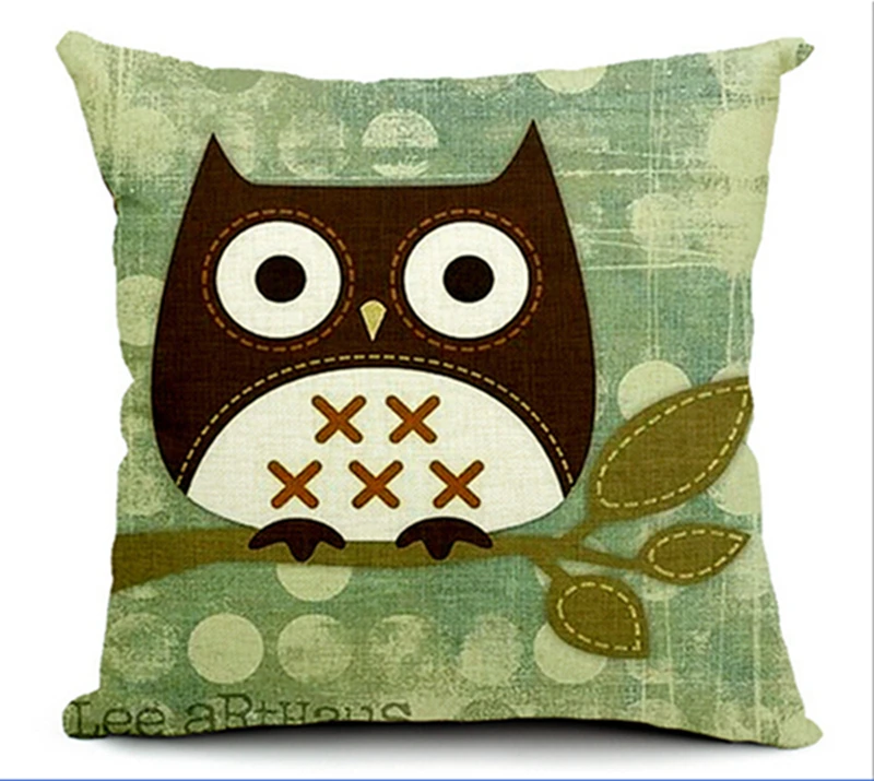 5 шт./лот высококачественные толстые хлопковые льняные подушки в пасторальном