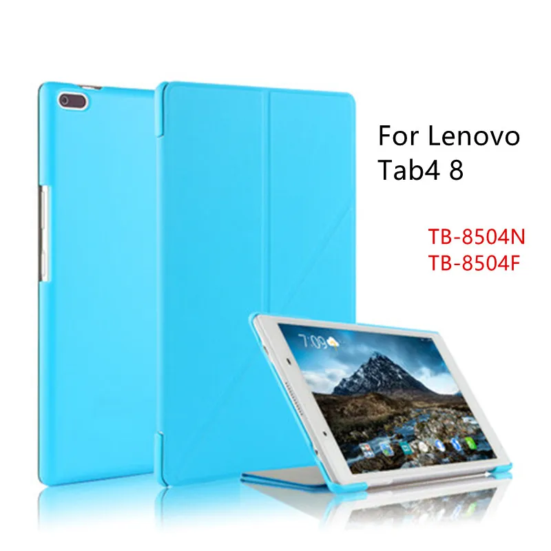 YNMIWEI для lenovo TAB4 8 чехол TB-8504N TB-8504F мульти-трансформер подставка флип-чехол для lenovo TAB 4 8,0 дюймов защитный чехол
