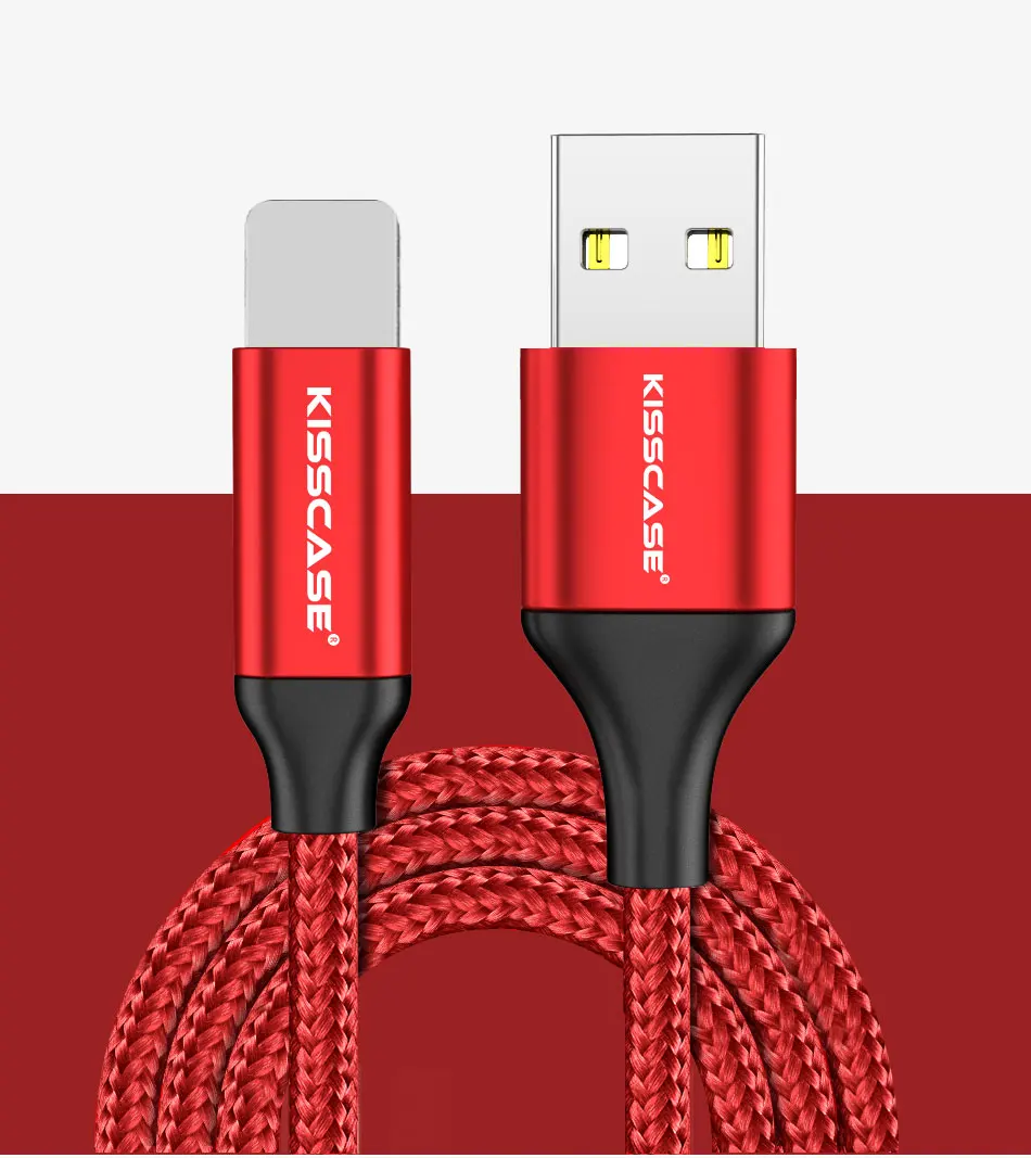 KISSSCASE 2,4 В usb type C кабель для мобильного телефона USB C кабель для быстрой зарядки type C кабель для iPhone микро, для мобильного телефона Кабели