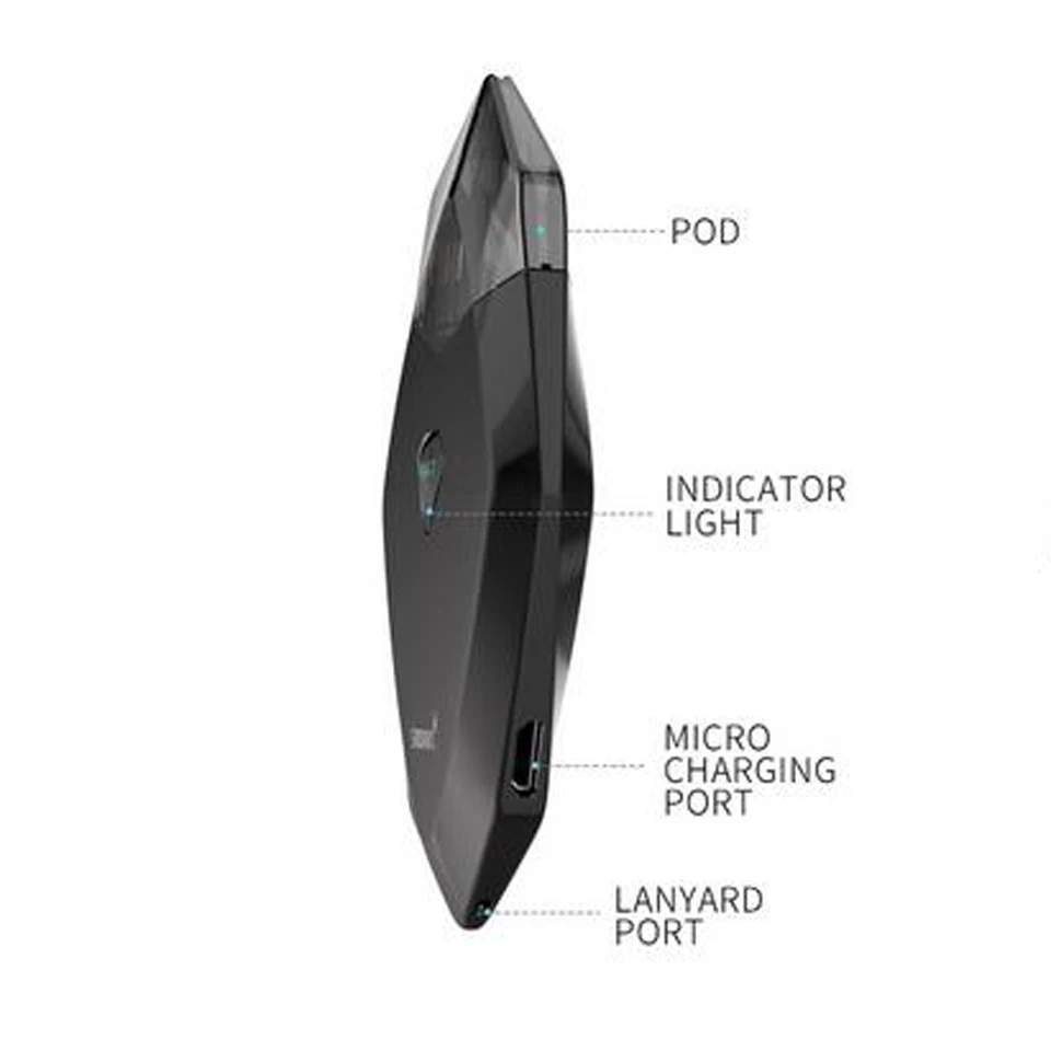 Оригинальный набор Smoant Karat Pod Vape System Starter Kit с аккумулятором 370 мАч 2 мл картридж для