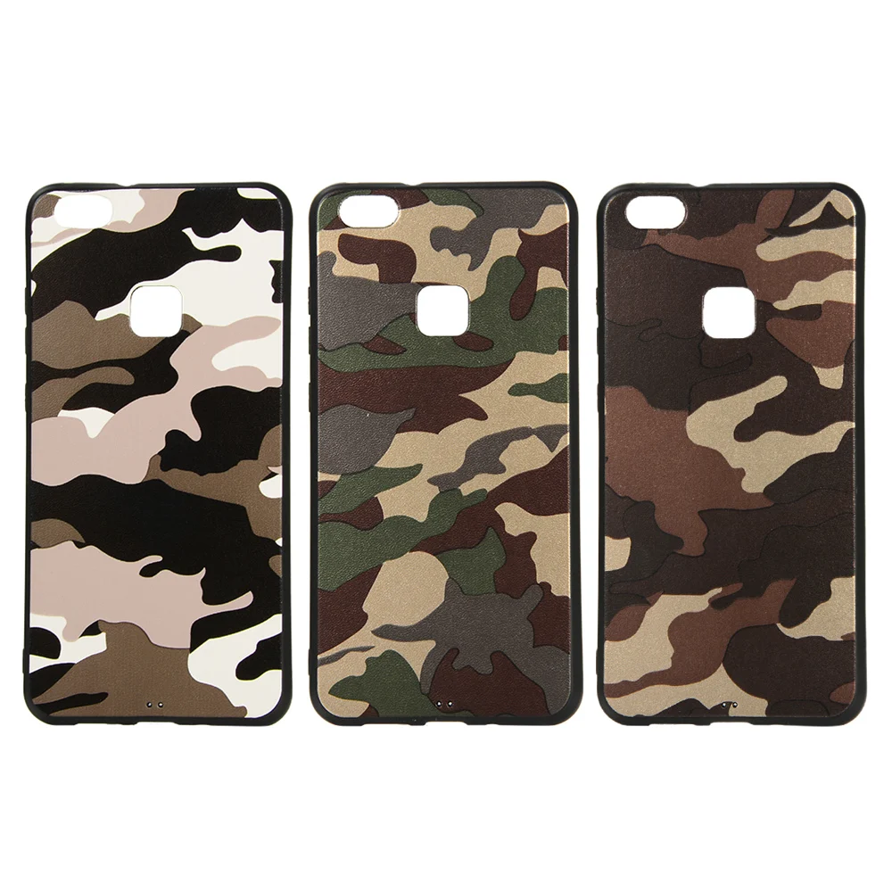 Army Camo Camouflage Case For Huawei P10 Lite Soft TPU Silicone Phone Back Cover P8 2017 Honor 9 Funda |