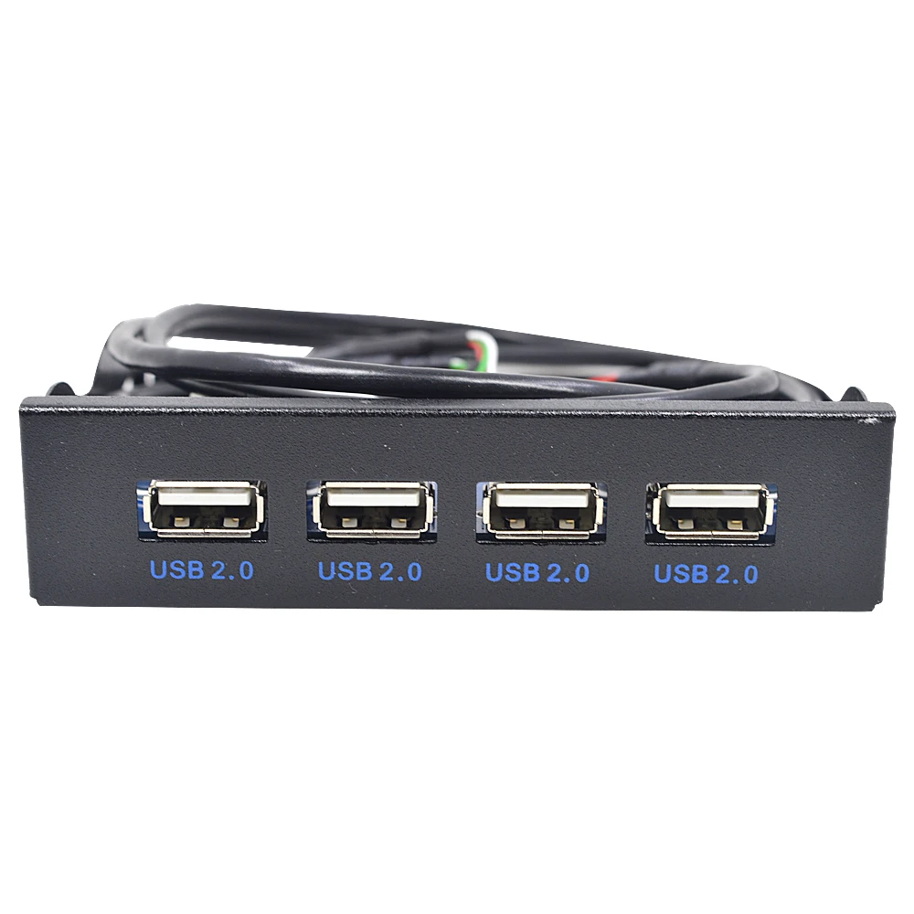 En-Labs 4 порта мульти USB-C USB 2,0 USB 3,0 концентратор разветвитель Передняя панель комбинированный кронштейн адаптер для рабочего стола 3,5 дюймов флоппи-отсек