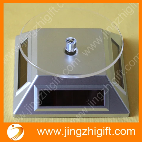 

Solar Power display turntable for jewelry and watch display promotions