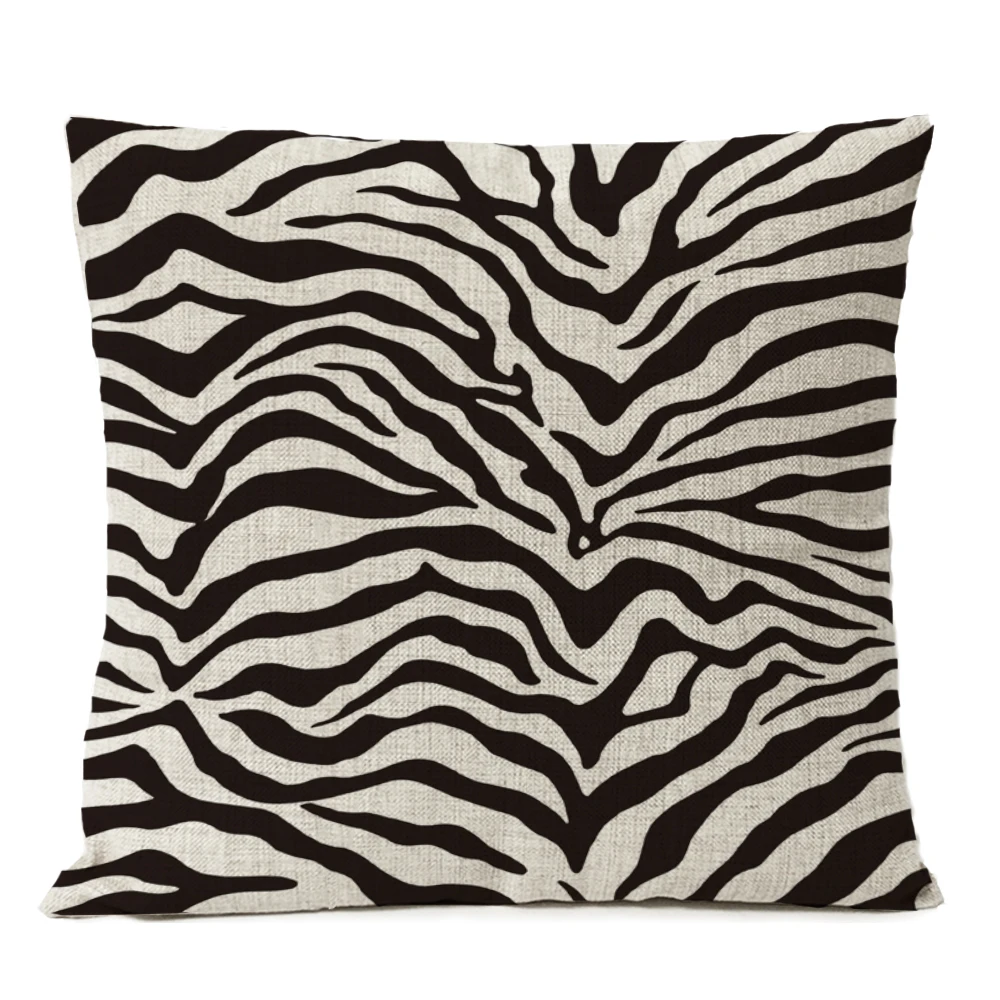 Black White Geometric Pillow Cover Bohemia Geometry Pillowcase Cushion Home Decorative Sofa Linen | Дом и сад