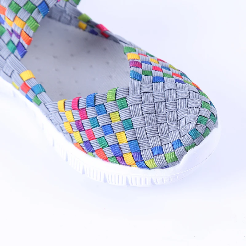 Женские сандалии сезон весна-лето женская обувь дышащие пляжные из сетчатого