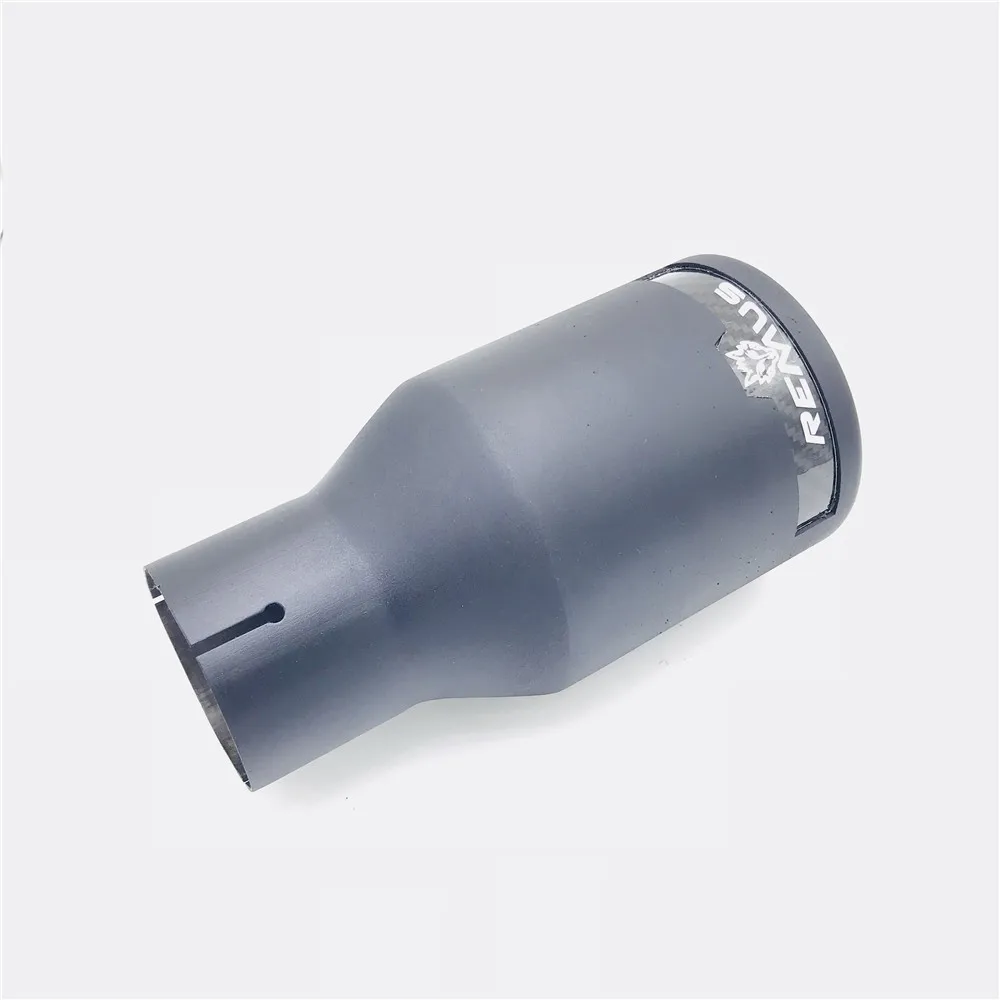 Универсальные наконечники для выхлопных газов Remus черные матовые задних из