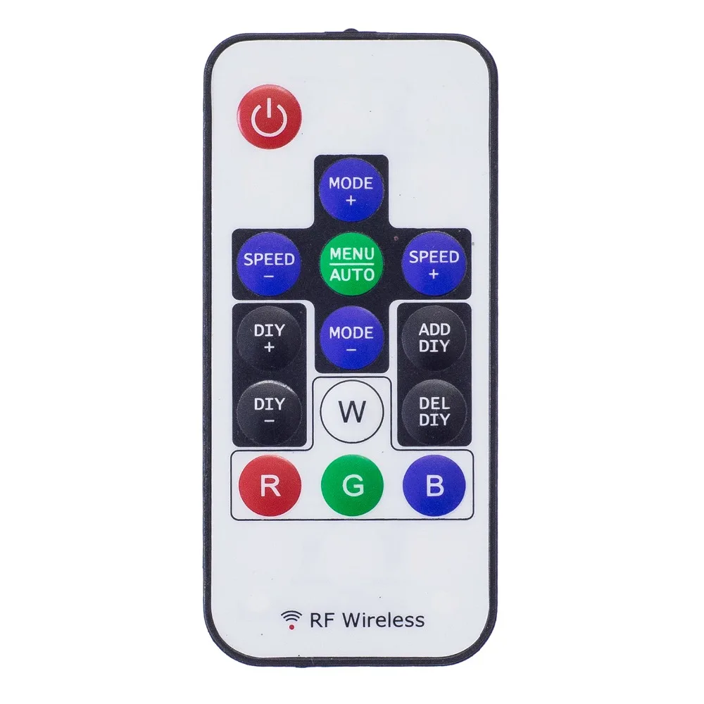 OSIDEN DC5 24V RF RGB LED контроллер полосы 14Key беспроводной пульт дистанционного