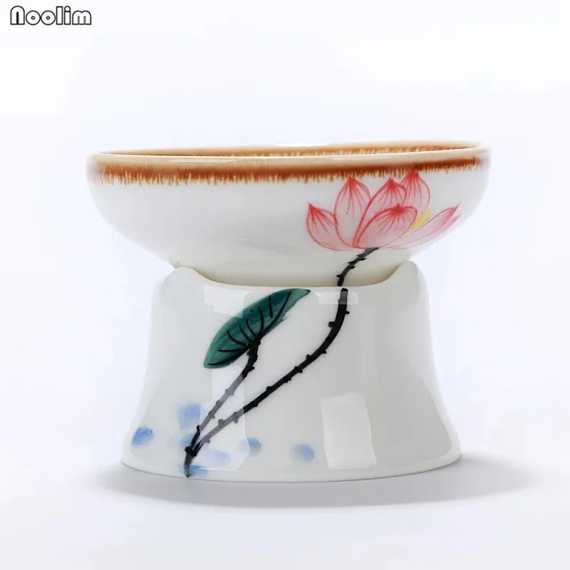 Керамические ситечки для чая NOOLIM Jingdezhen керамические ручная роспись лотос слива