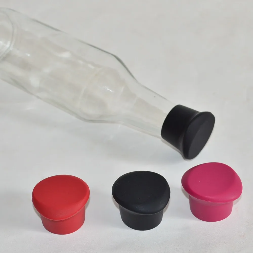 Bpa free Силиконовая пробка для красного вина герметики бутылок без утечки крышка