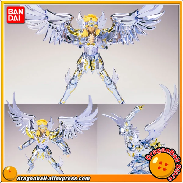 Японский аниме &quotSaint Seiya&quot Оригинальный BANDAI Tamashii Наций Saint Cloth миф фигурку Cygnus Hyoga