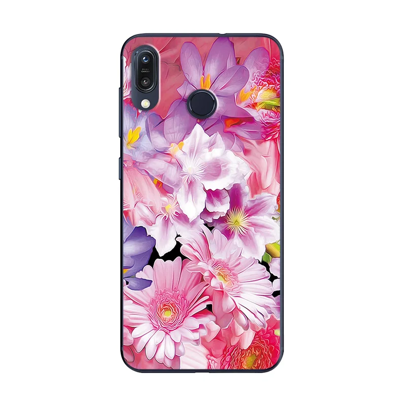 W55 Милый модный чехол для телефона Asus Zenfone ZB555KL, задняя крышка с изображением животных, сердечек для ZenfoneMax M1 ZB 555 KL, чехол-бампер - Цвет: W55