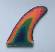 Future 7 inch FCS плавники для серфинга многоцветные стекловолокно Лонгборд плавники Подруливающее устройство pranchas de surf SUP плавники - Цвет: Future 7 inch