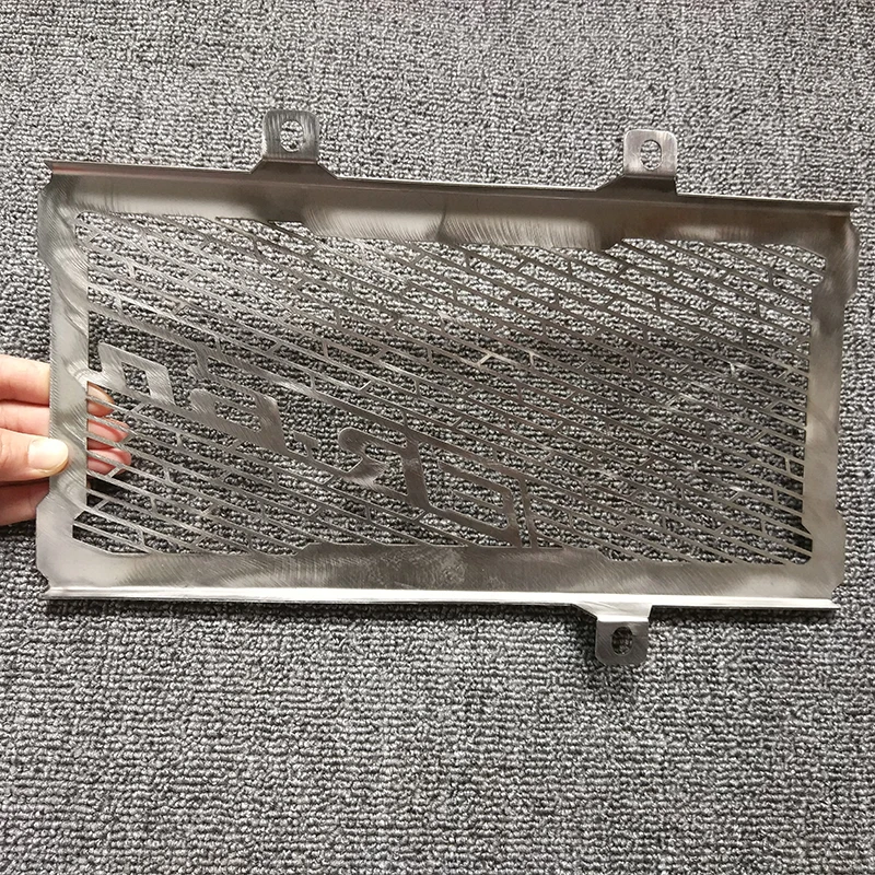 Серебряные аксессуары для мотоциклов защитная крышка радиатора решетки гриля