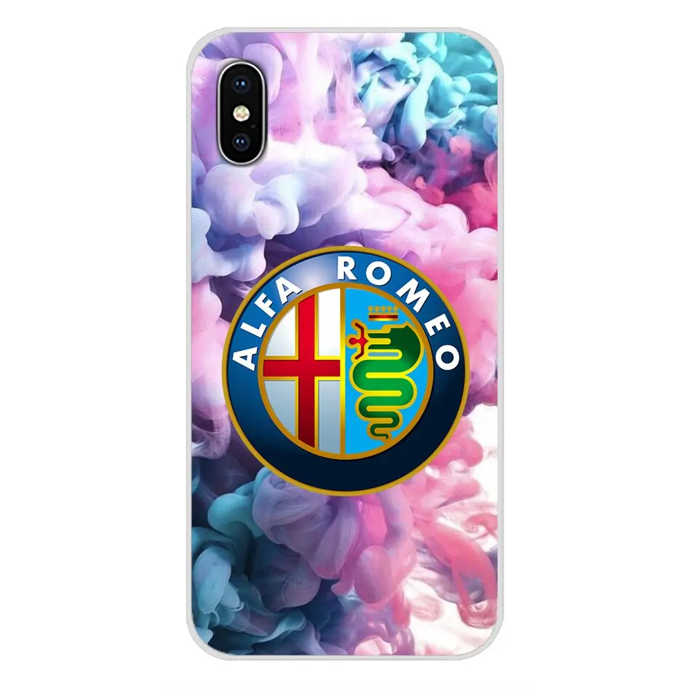 Super car Alfa Romeo Logo Accessories Phone Cases Covers For Huawei P Smart Mate Honor 7A 7C 8C 8X 9 P10 P20 Lite Pro Plus | Мобильные