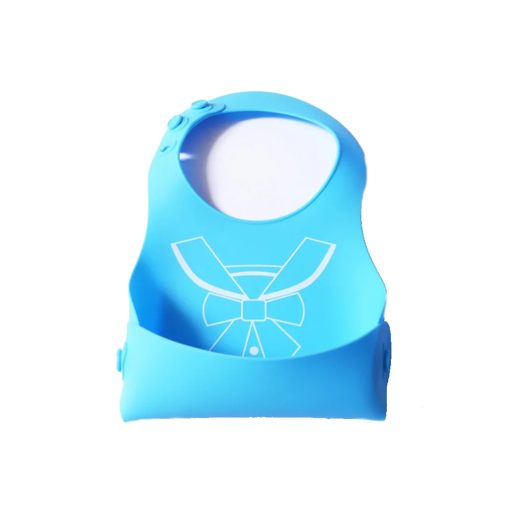 Детские милые силиконовые нагрудники для маленьких мальчиков и девочек
