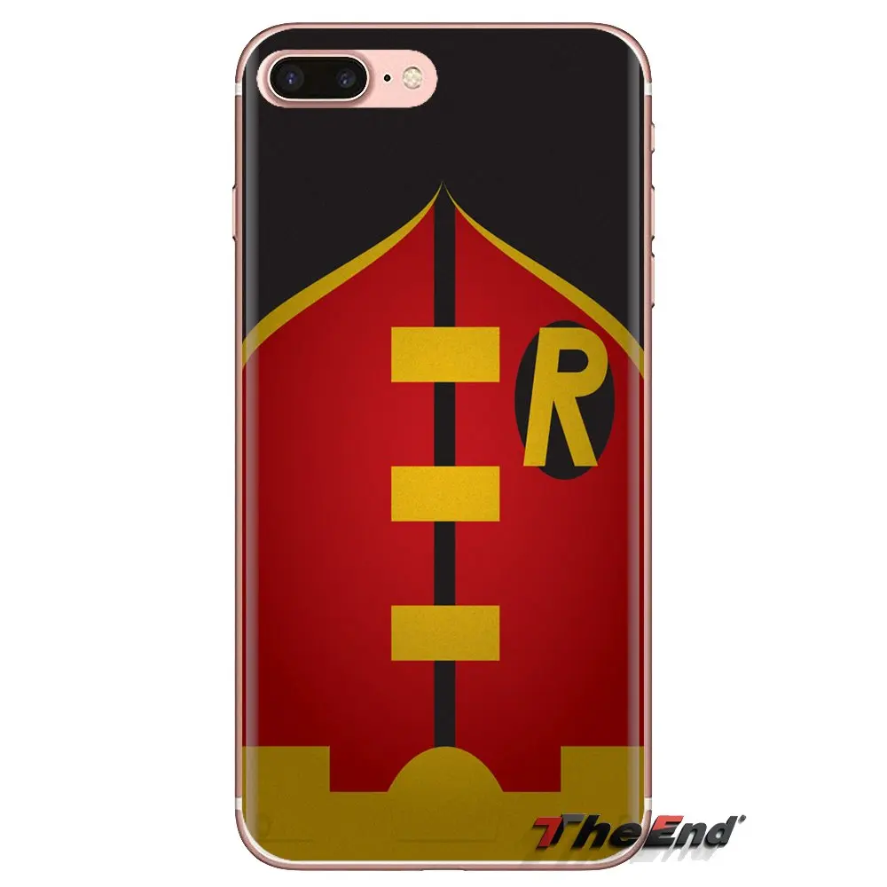 For Xiaomi Mi4 Mi5 Mi5S Mi6 Mi A1 A2 5X 6X 8 9 Lite SE Pro Max Mix 2 3 2S Mobile Phone Cover Batman and robin logo Art Comics |
