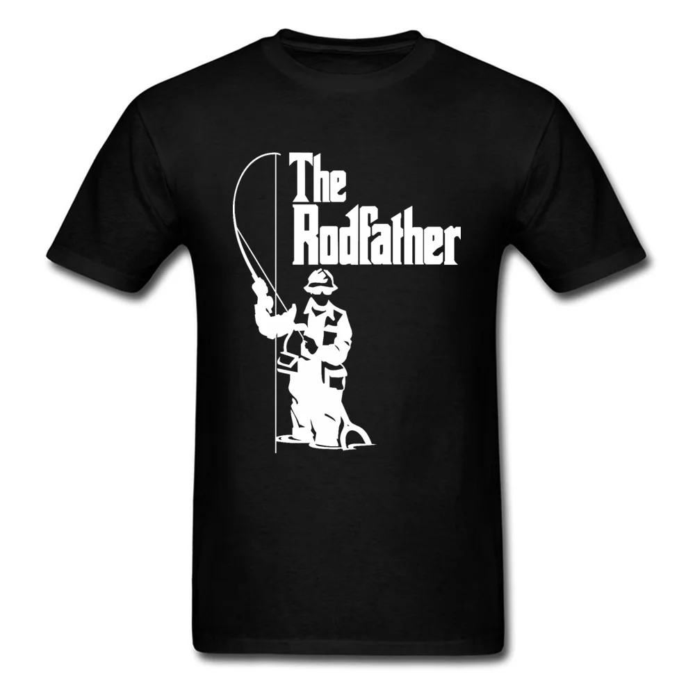 Rodfather Fishinger рыбы папы футболка в рыбацком стиле Фишер осенние черные Топы И