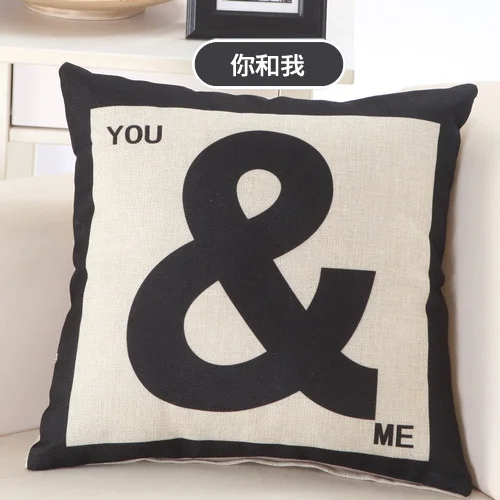 Новый дизайн ретро винтажные наволочки с принтом хлопчатобумажная декоративная