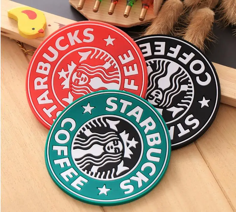 500pcs Silicone Coaster Mermaid Krakens Round Placemats Coffee Cup Mats Mug Mat Cushion Placemat Holders | Дом и сад