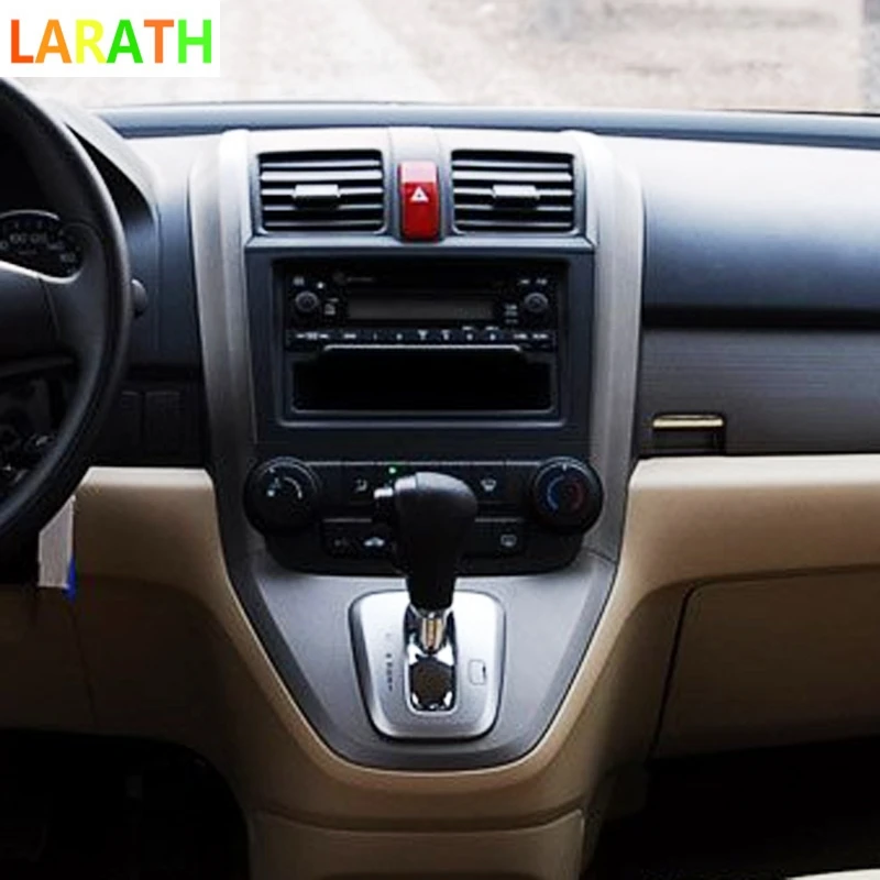 Карбоновая рамка переключения передач для Honda CRV 2007 2008 2009 ABS 3 шт./компл.|abs carbon fiber|ac
