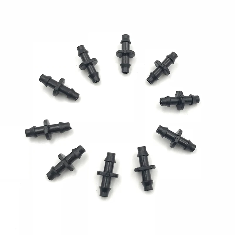 

10/50/100 Pcs Water Connectors Agricultural Irrigation 1/4 ' Garden Lawn Water Hose Connector Drip Irrigation System