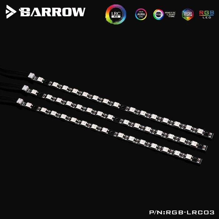 Barrow 5V разноцветная Светодиодная лента RGB для блока графического процессора