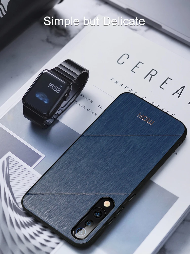 Для Xiao mi 9 чехол mi 9 SE Противоударная задняя крышка чехол для телефона s черный coque MOFi mi 9 прозрачный чехол