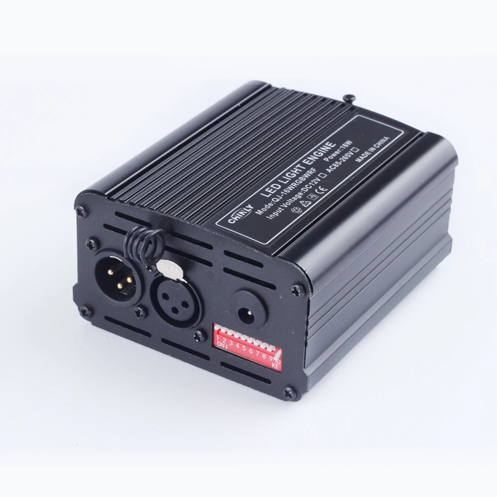 DMX 16 Вт RGBW светодиодный волоконно-оптический драйвер двигателя 28key RF пульт дистанционного управления для всех видов оптического кабеля освещения