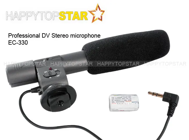 Pro DV Shotgun стерео направленный микрофон для Canon 80D 60D 5D IV III 6D 650D 70D 700D Nikon D7300 D610 D5300 D5
