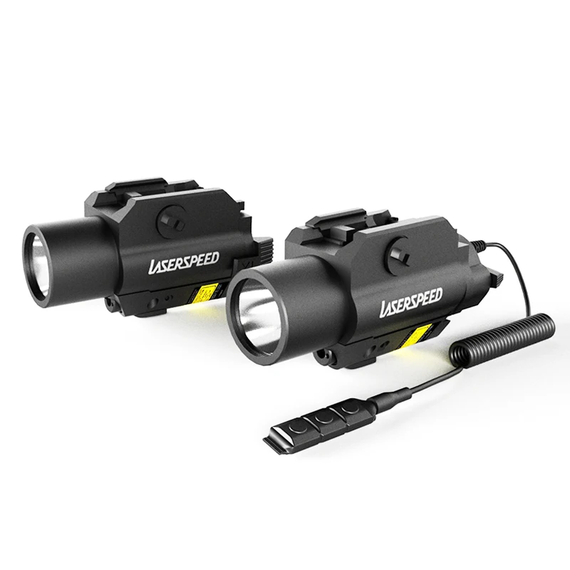 Tactical Flash Light and Green Laser Sight Combo with Rail Mounted Anti- Recoil Resistant for Handguns Rifles Glock AR15 | Спорт и