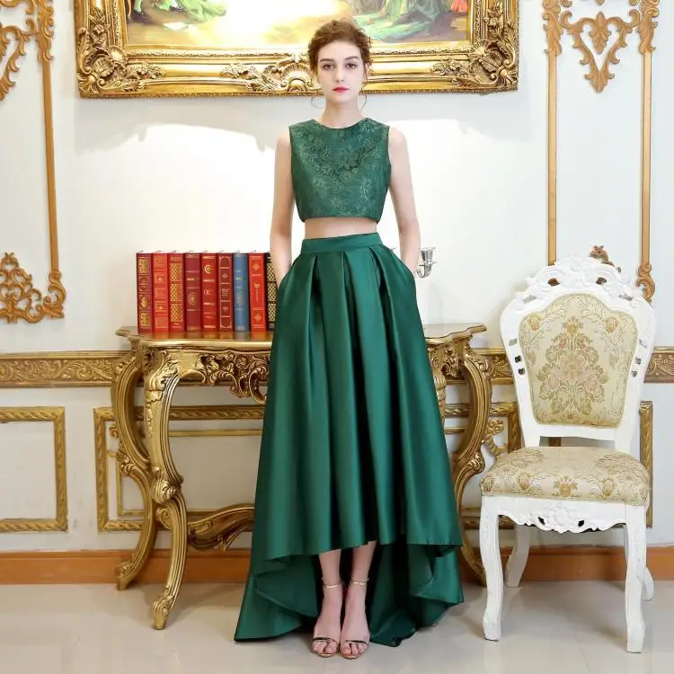 Платье vestido de madrinha casamento longo 2021 кружево и атласный высокий низкий 2 шт. бордовый