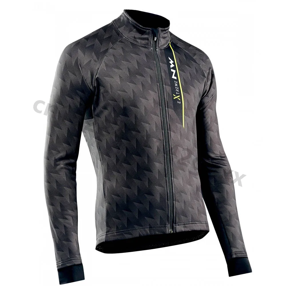 Майо Ciclismo Northwave Мужская велосипедная Джерси с длинным рукавом MTB рубашка осенние дышащие топы для велосипеда гоночная одежда NW