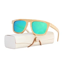 vintage bamboo frame luxury polarized sunglasses for women mens sun glasses wooden case beach eyeglasses anti uv for driving