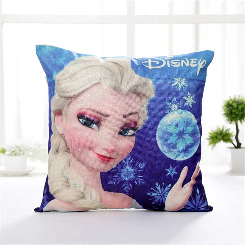 4 45x45 см чехол для подушки disney Frozen, домашний текстиль, детская парная наволочка для девочек, декоративные наволочки, чехол для гостиной - Цвет: 4