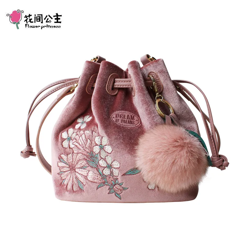 Роскошные дамские сумочки с цветами в стиле принцессы женские сумки через плечо