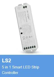 LS2 controller FUT089 FUT090 8-Zone пульт дистанционного управления LS1 LS2 5 в 1 4 в 1 умный контроллер для RGB RGBW CCT одноцветная Светодиодная лента - Цвет: LS2 controller