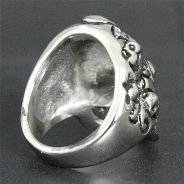 Drop Ship Size 7~13 Fashion Cool Eye Ball Skull Ring 316L Stainless Steel Jewelry Polishing Biker | Украшения и аксессуары