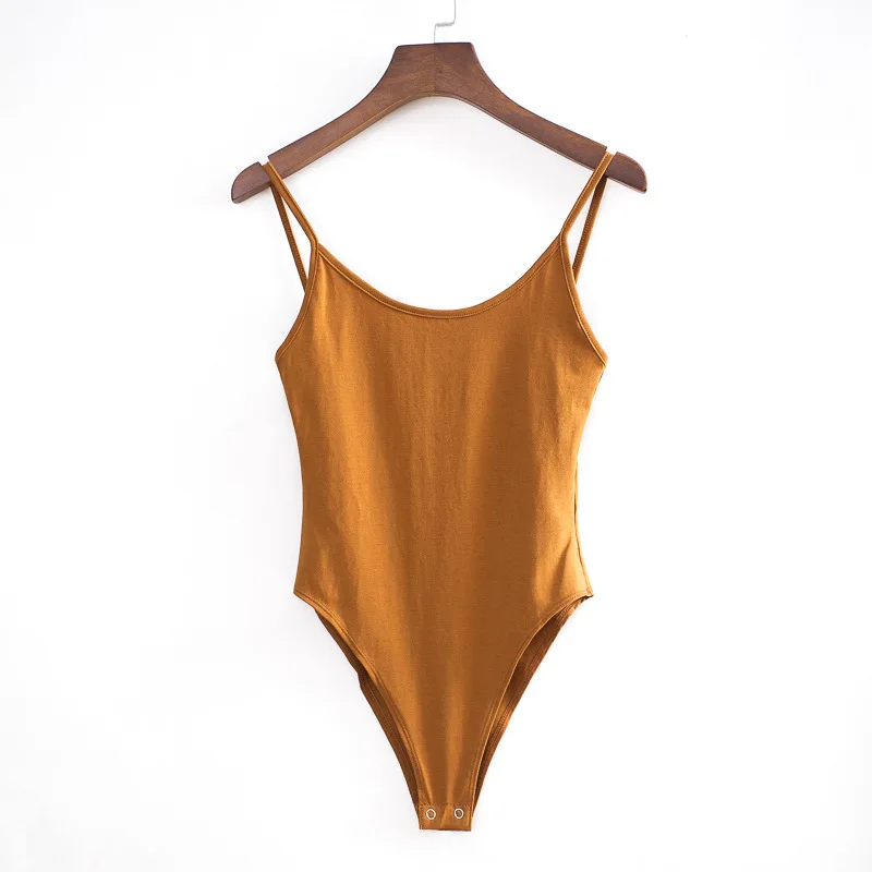 2019 сексуальный комбинезон с открытой спиной боди облегающий женский на тонких