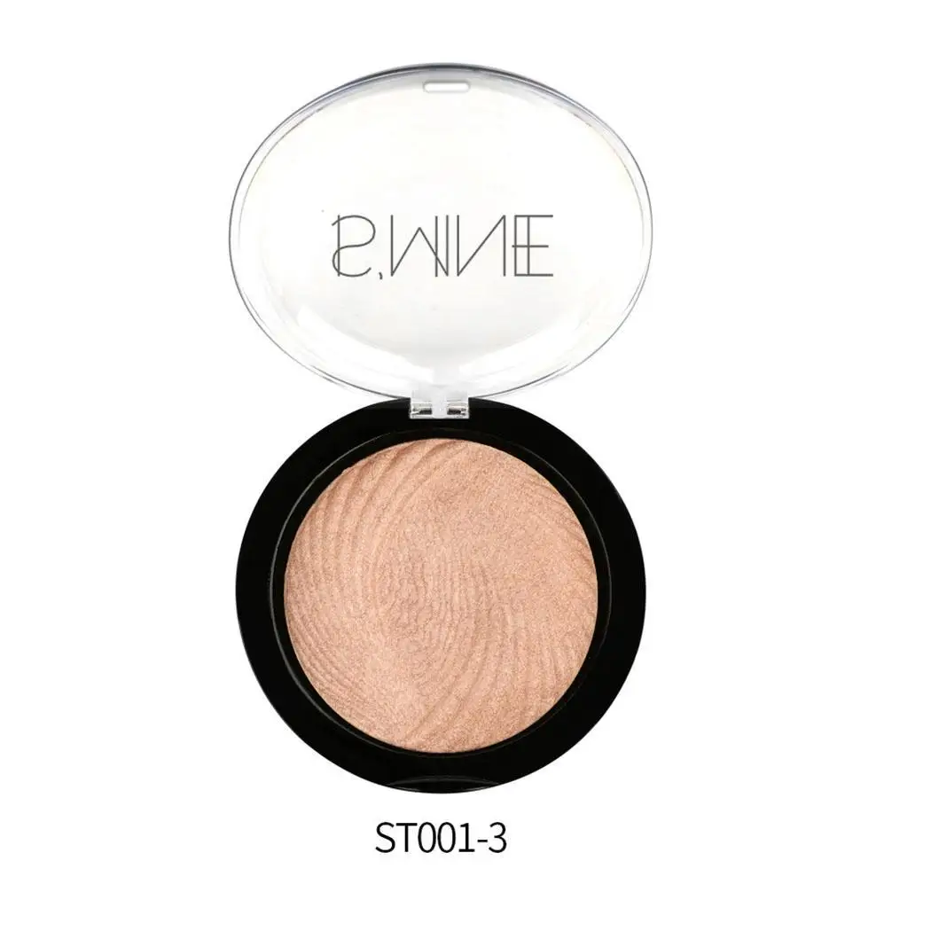 Профессиональный макияж хайлайтер Тени Порошок светящиеся все типы кожи 65 г