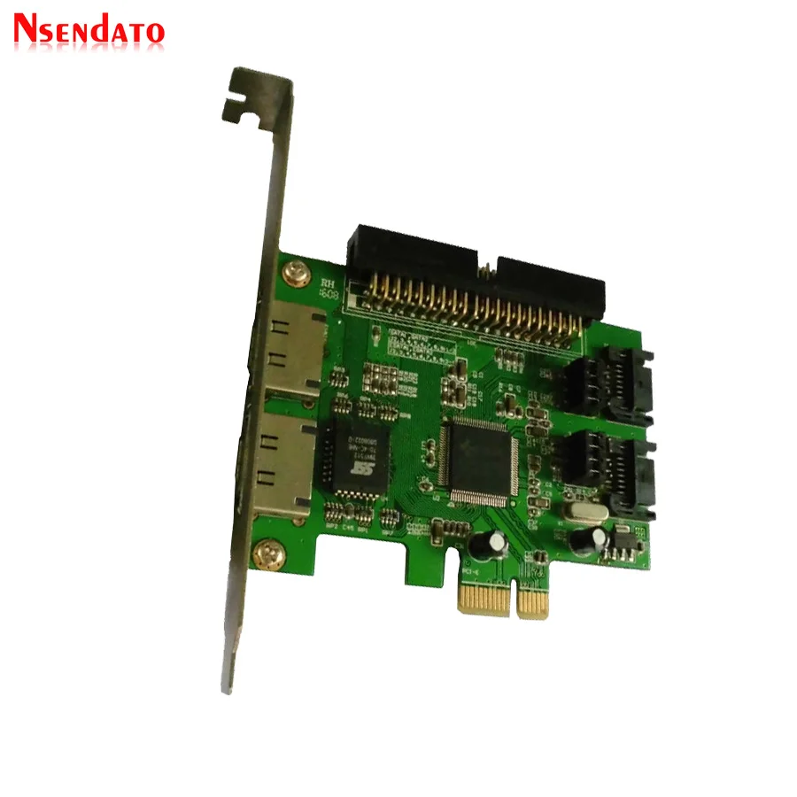 Новый адаптер JMB363 с 2 портами PCI E SATA II 0 RAID и 1 IDE 3 5 дюйма на Express преобразователь